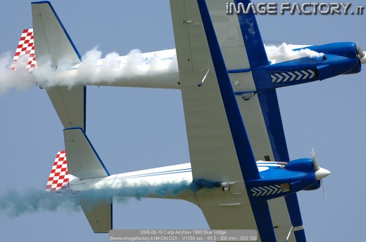 2006-06-10 Carpi Airshow 1880 Blue Voltige